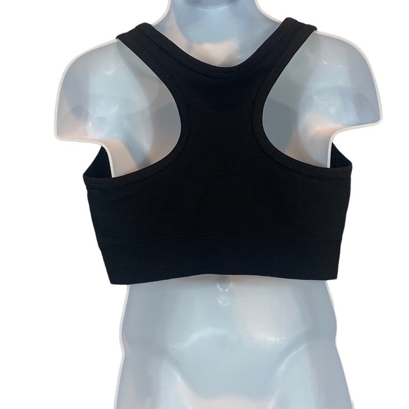 Zella Girls Seamless Sports Bra - Black - size Medium (10/12) - Picture 2 of 6